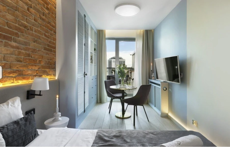 Kawalerka na wynajem, 24 m² Wyspa Spichrzów, Chmielna - 1/8
