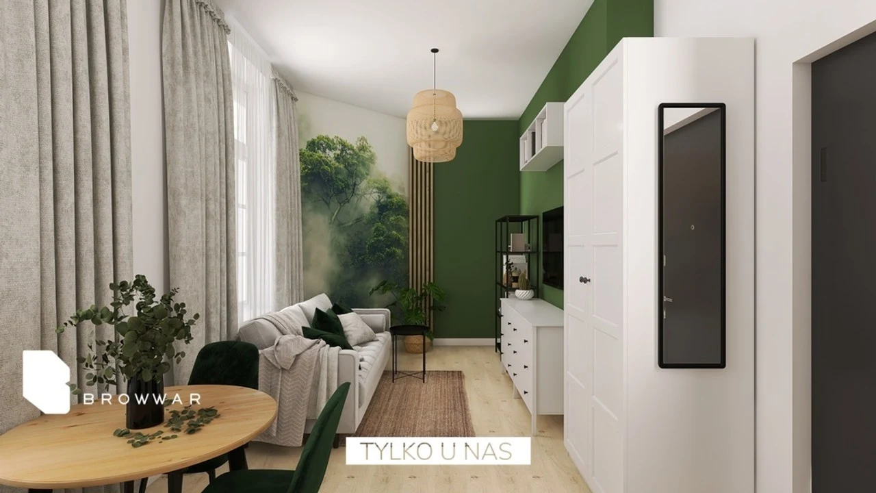 Kawalerka na wynajem, 23 m² Poznań, Woźna - 1/9