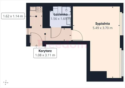 Kawalerka na wynajem, 21 m² Nowa Huta - miniatura 4