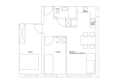 Mieszkanie do wynajęcia, 54 m² Prądnik Czerwony, Młyńska Boczna - miniatura 3