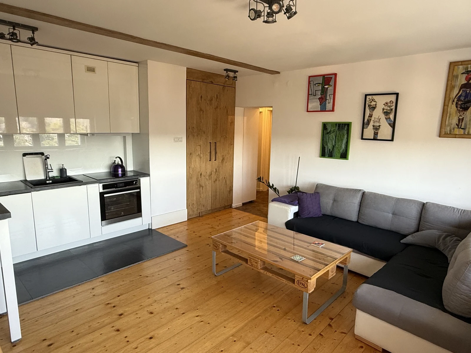 Mieszkanie na wynajem, 55 m² Kraków, Wojciecha Gersona - 1/12