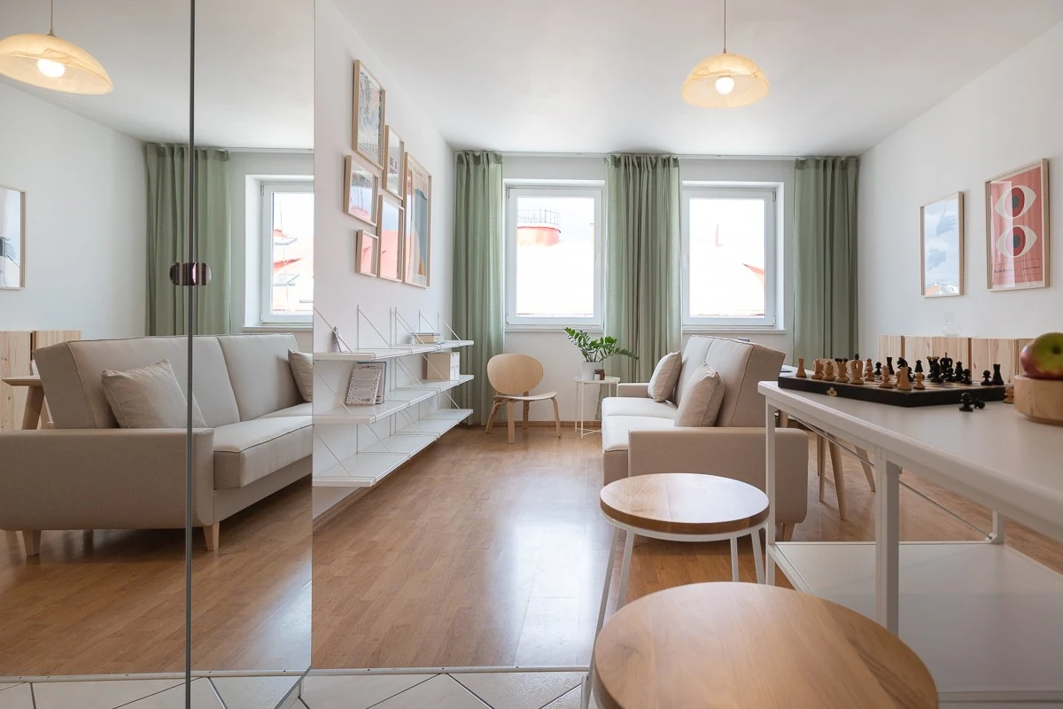 Kawalerka na wynajem, 32 m² Śródmieście, Generała Karola Kniaziewicza - 1/10