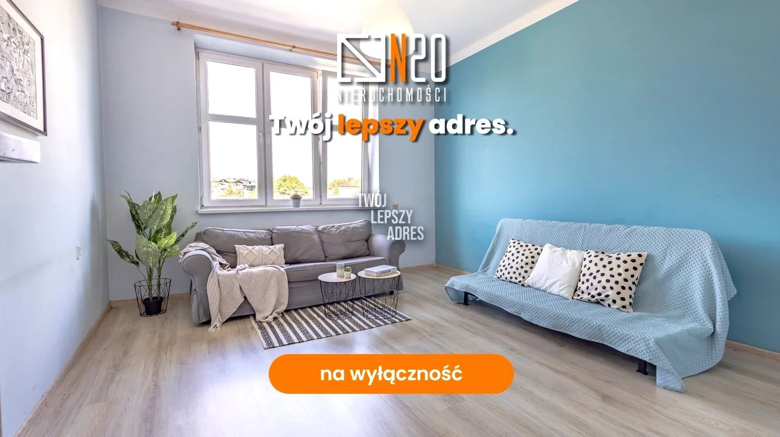 Wynajmę Mieszkanie Kraków - 53,58 m² - 1/6