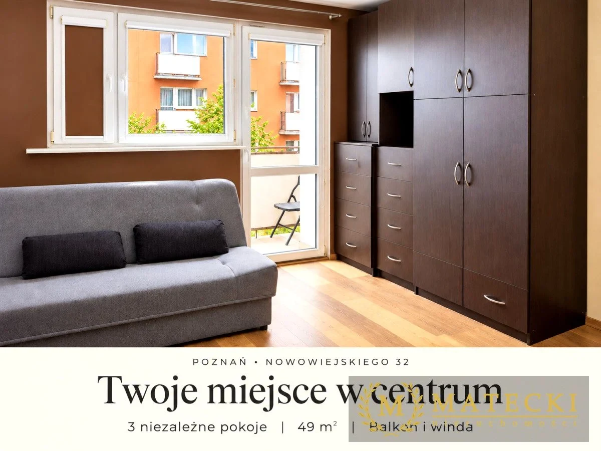 Wynajmę Mieszkanie Poznań - 49 m² - 1/17