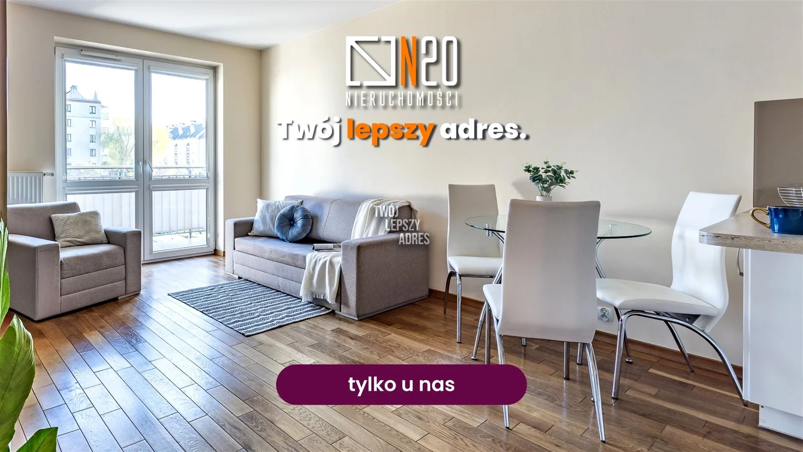 Wynajmę Mieszkanie Kraków - 44 m² - 1/26