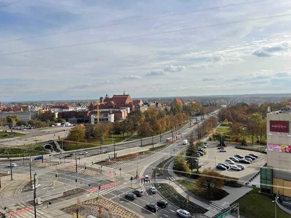Słoneczne wygodne mieszkanie do wynajęcia z widokiem na Toruń-centrum - 1/8