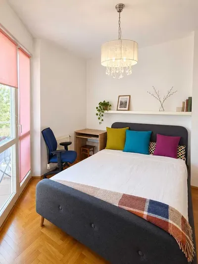 2 pokoje 44 m², Dzielna 21, duży balkon, garaż - miniatura 4