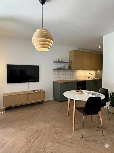 Nowoczesne mieszkanie 40m2 z ogrodkiem- swietna lokalizacja
