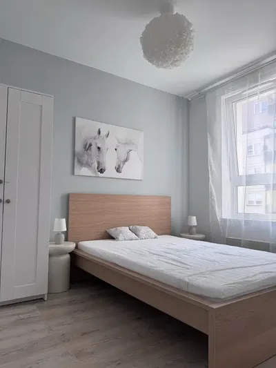 Mieszkanie/Kawalerka z oddzielną sypialnią i balkonem Winorośli 5