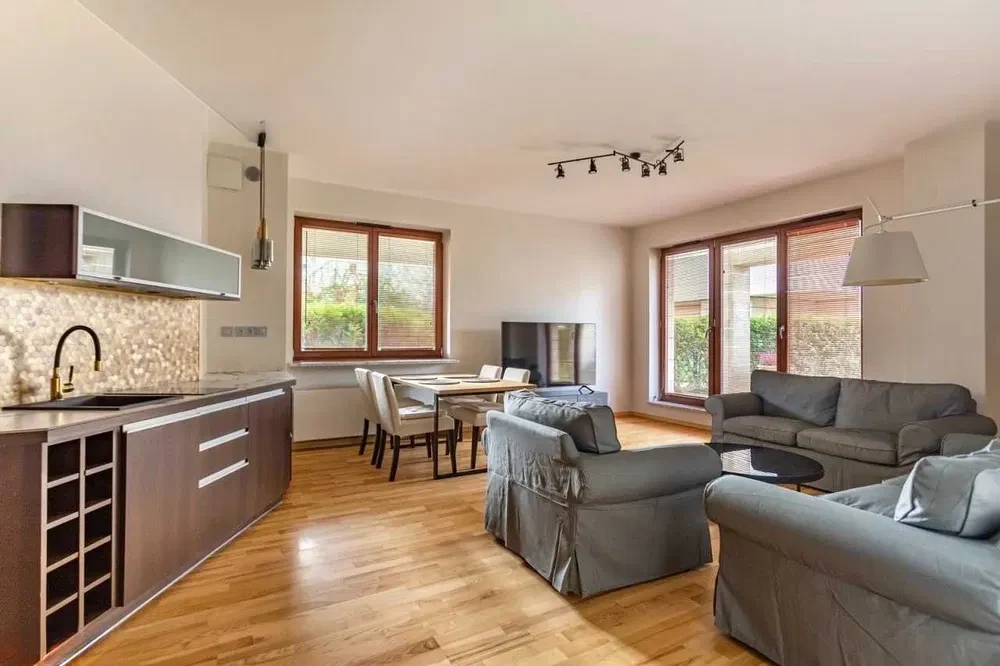 3 pokojowe 75m² + Ogródek. Marina Mokotów, ul. Łagodna - 1/8
