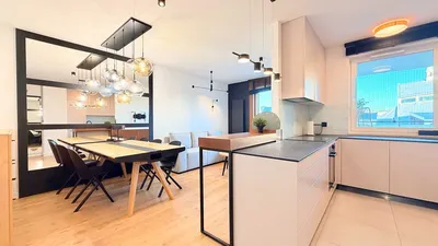 Mieszkanie 71 m² - 3 pokoje, 2 łazienki, Duży balkon, dla rodziny max 2+4, Kraków Podgórze Duchackie - miniatura 2