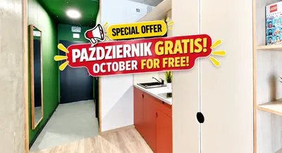 Studio w Student Depot od 1 października–2650zł ze wszystkim dla mężczyzny/Studio at Student Depot from October 1st–2650 PLN all-inclusive–male tenant