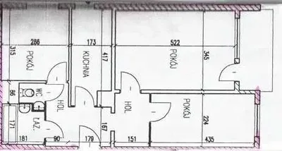 3 pokojowe 56m², metro Wilanowska (6 minut pieszo), ul. Modra. Mokotów - miniatura 2