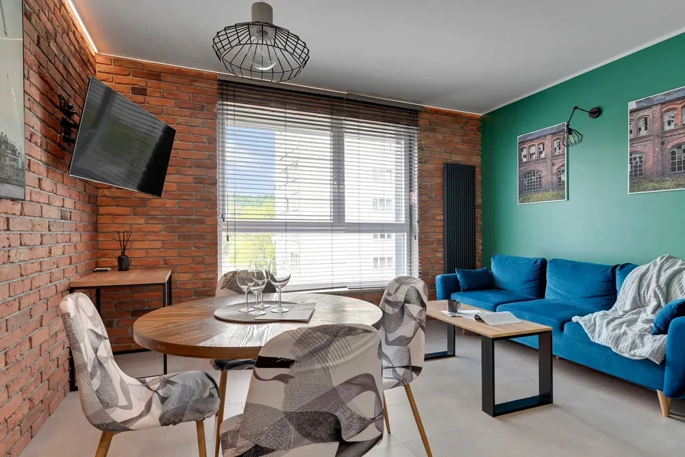 Najem Dla Firm (+23%VAT) Nowoczesne Studio w pełni wyposażone w centrum z parkingiem | 31 m² | Gdańsk | Dostępne od 1 października - 1/8