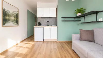 Bądź 1. Najemcą! Kawalerka z garderobą oraz balkonem. - miniatura 2