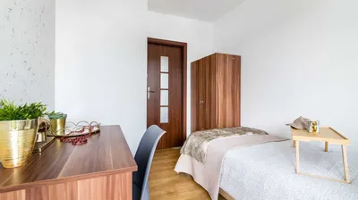 Przytulny, Komfortowy, Jasny pokój z balkonem na Żabiance! Blisko AWF! - miniatura 3