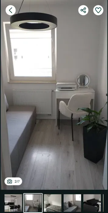 Mieszkanie do wynajęcia 2 pokoje+salon z aneksem kuchennym Piaski Nowe ul. Szpakowa - miniatura 4