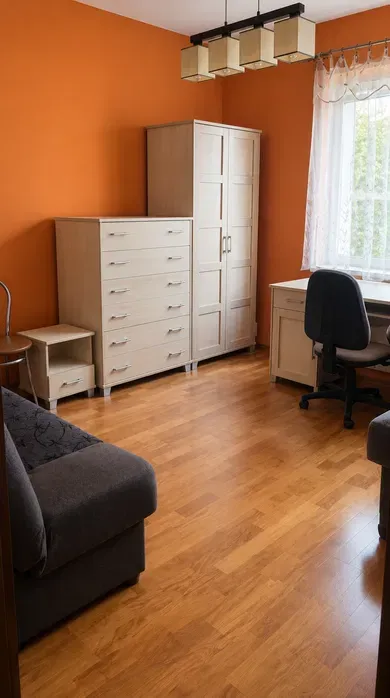 Pokój do wynajęcia w mieszkaniu 2 pokojowym