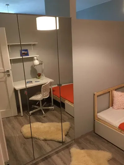 Tani pokój dla studenta. Świeżo odmalowany. Vistula. Metro - miniatura 2