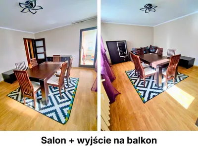 3-pokojowe mieszkanie z balkonem na wynajem | Gądów Mały, Wrocław - miniatura 4