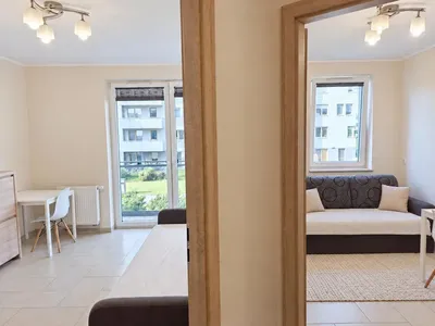 Mieszkanie 38m-2 pokoje oddzielne GDAŃSK ZASPA ALEJA JANA PAWŁA II 1 - miniatura 3