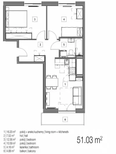 3 pokoje | Balkon | Nowy budynek | Dostępne od zaraz | Bezpośrednio od właściciela - miniatura 4