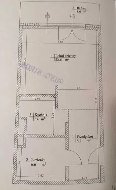 Kawalerka 44m2, przy metrze Młociny, ul. Nocznickiego - miniatura 2