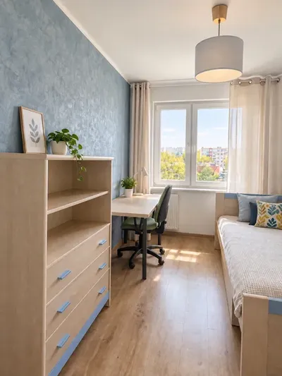 Dwa pokoje do wynajęcia | Winogrady, os. Kosmonautów 9 od 1100 zł - miniatura 3