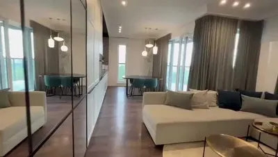 Sokolska Tower ekskluzywny apartament 72m 2 miejsca postojowe klimatyzacja taras nowoczesny projekt wnętrz