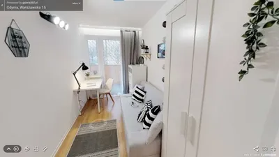 Pokoj jednoosobowy z balkonem GDYNIA GŁÓWNA - miniatura 5
