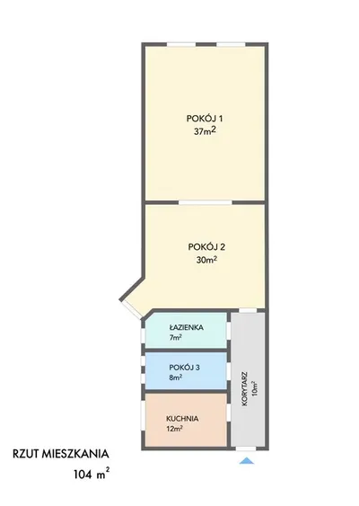 Kamienica w centrum, 3 pokoje, 100m, Ciepłe, Duża kuchnia, Parking - miniatura 5
