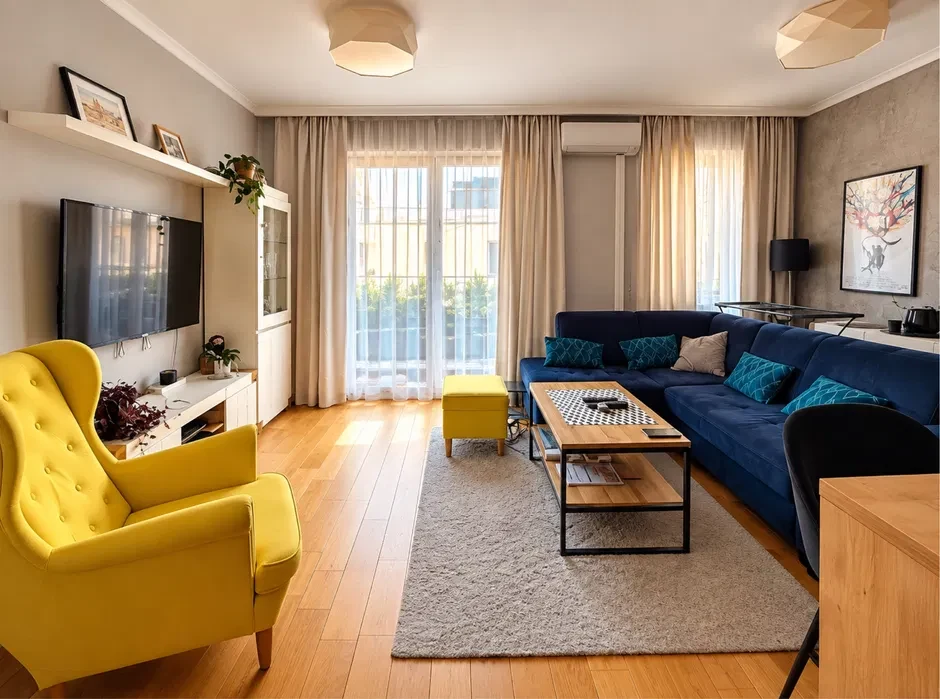 2 pokoje | 45 m² | Wilanów | Klimatyzacja - 1/8