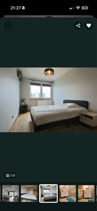 Przestronne mieszkanie 42 m² | Ruczaj | Czerwone Maki | balkon | klimatyzacja - miniatura 3