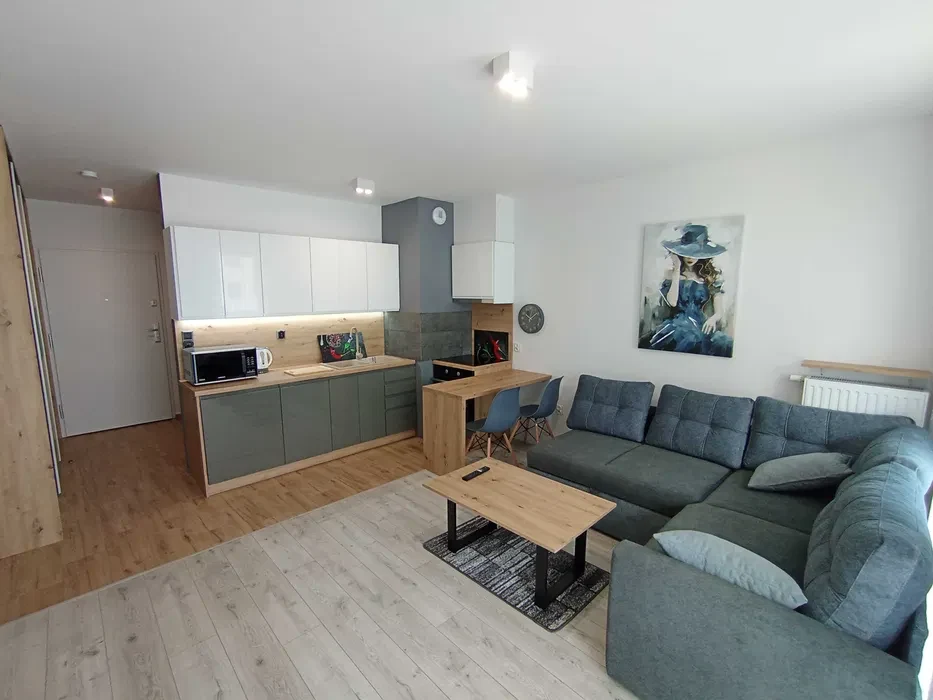 Nowoczesna kawalerka 28 m² | duży balkon 6,6 m² | V piętro | Podedworze - 1/8