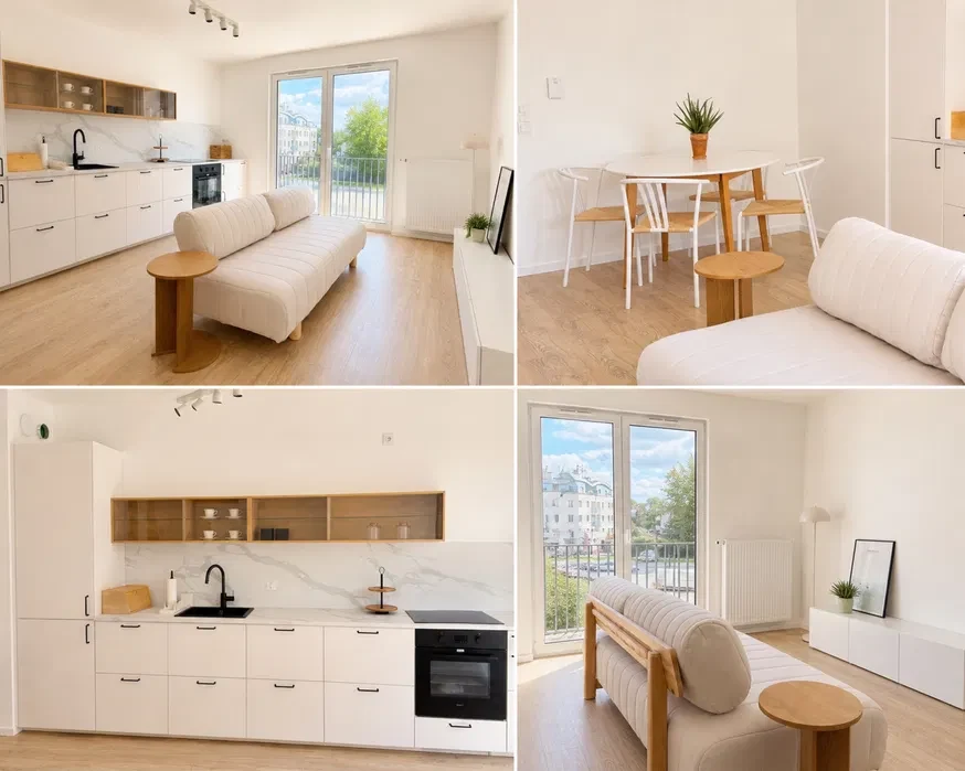 Nowe 2 Pokoje43 m² | Parking + Komórka | PIERWSZY NAJEM - 1/7