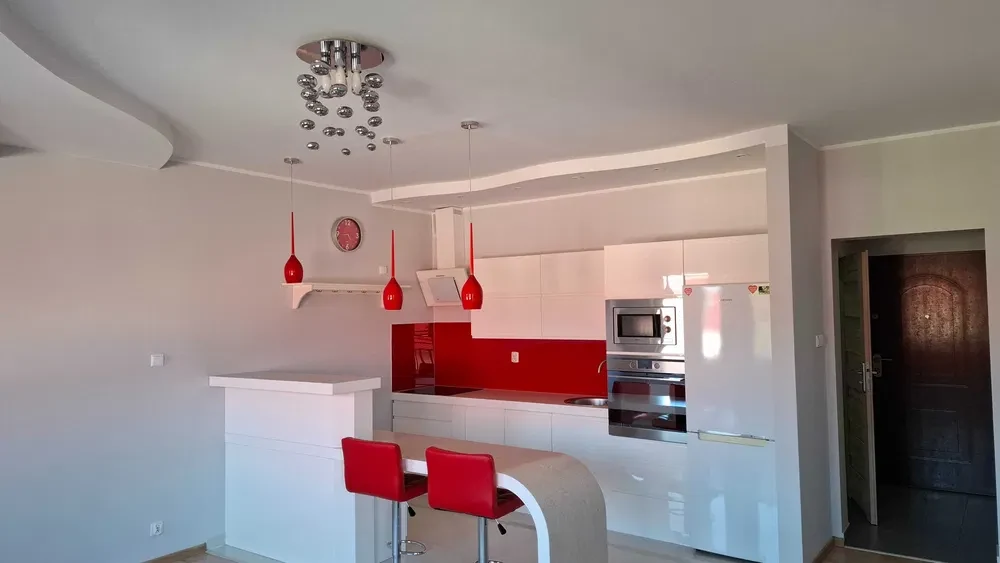 Oświęcim-Wynajem: Komfortowe 50,5 m² | 2 Pokoje | Winda | Klima | Parking - 1/7