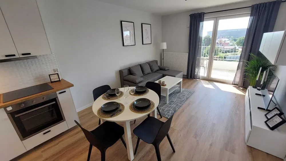 Paniowicka, do wynajęcia, 2-pokojowe, 46m2, balkon, garaż - 1/8