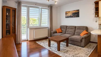 REZERWACJA Mieszkanie 54 m², 3 pokoje, garderoba, balkon, piwnica, parter, ul. Trawiasta - miniatura 2
