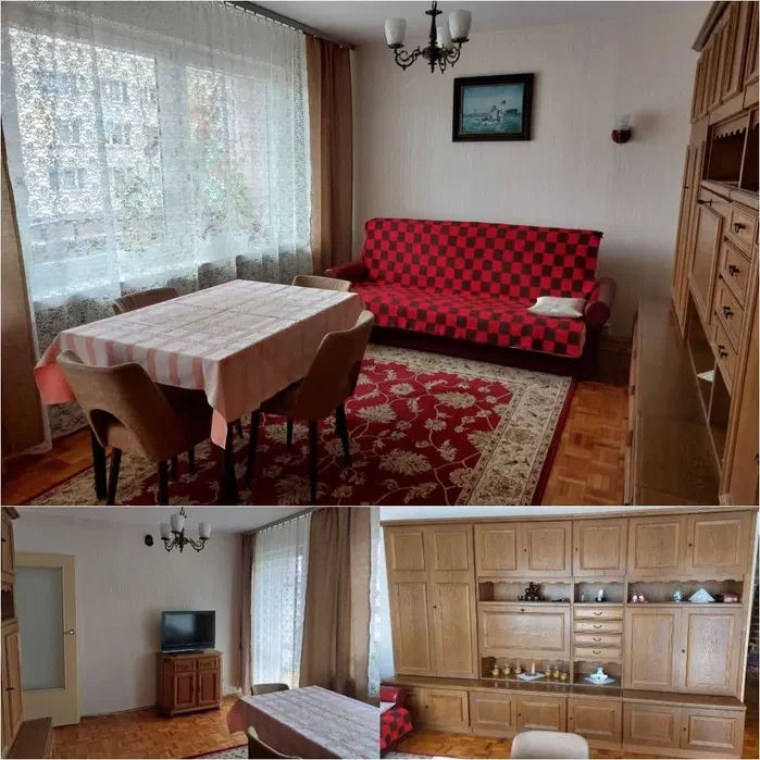 Mieszkanie na wynajem (całość 62,4 m²) | 3 pokoje | mile widziani studenci - Kraków, Podgórze Duchackie. - 1/8