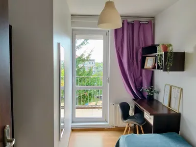 900 zł za całość, pokój z balkonem od właścicieli, Rataje, os. Polan - miniatura 3