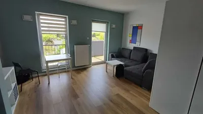 Widna duża kawalerka z balkonem, Nowe budownictwo, rowerownia, Łódź, Kopcińskeigo 13 - miniatura 2
