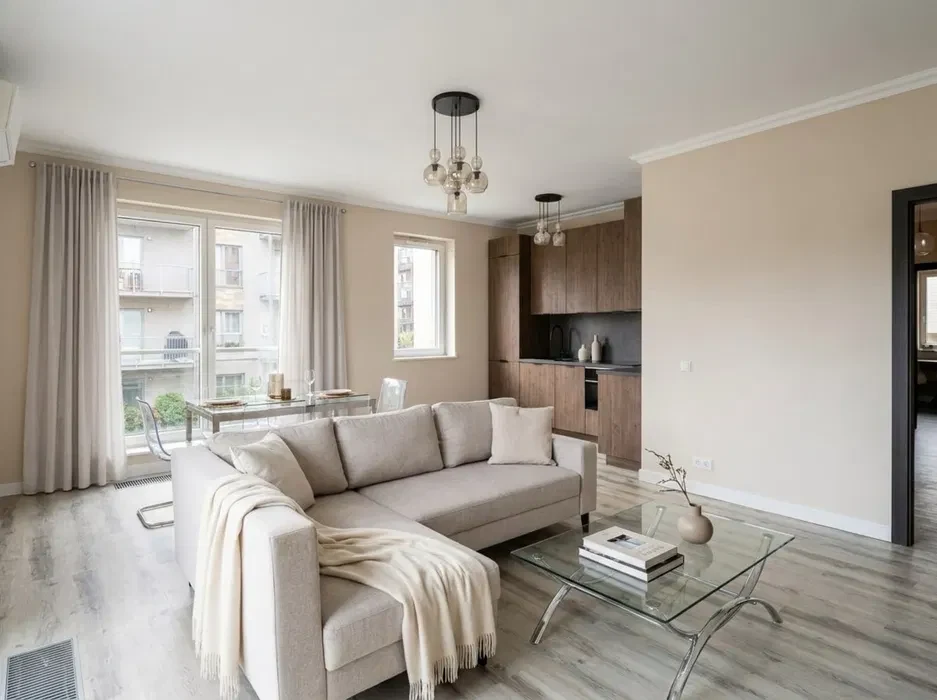 Nowy apartament 93 m² | 4 pokoje | Qbik Loft | Mokotów | garaż 7 000 zł/miesiąc - 1/8