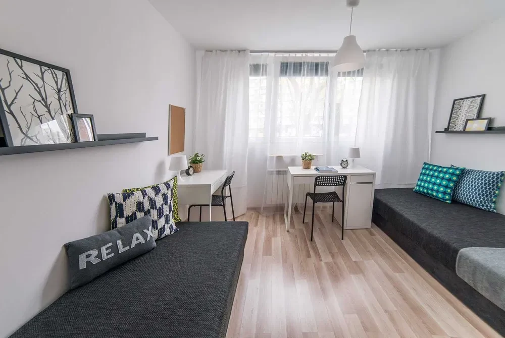 Wrzeciono 1A | Bielany | Pokój dwuosobowy, metro Wawrzyszew 3 min | AWF, UKSW | wolne od zaraz - 1/4