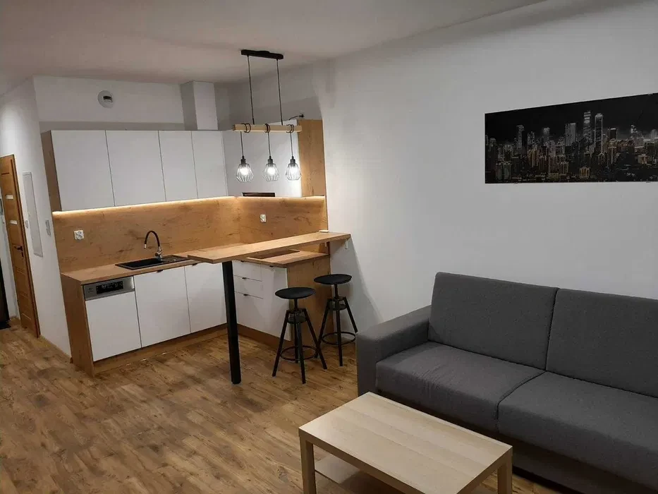 Nowoczesna kawalerka z dużym balkonem | Wiślane Tarasy 2.0 | Bez pośredników - 1/7