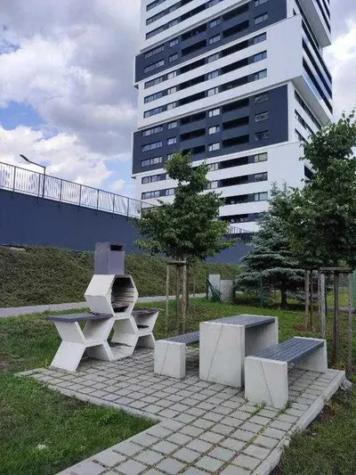 Nowe mieszkanie 48 m² salon z aneksem i sypialnią | Aura Towers nad Brdą, Bartodzieje - miniatura 2