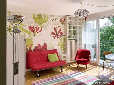 Słoneczne mieszkanie w bloku, 40 m2: dwa pokoje, kuchnia, łazienka z WC, balkon, Łódź, Makuszyńskiego