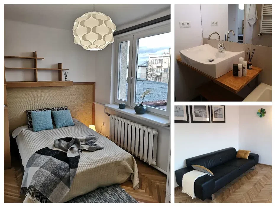 90sqm; 3bedrooms+living; subway; old Mokotów; parking; erasmus - 1/8