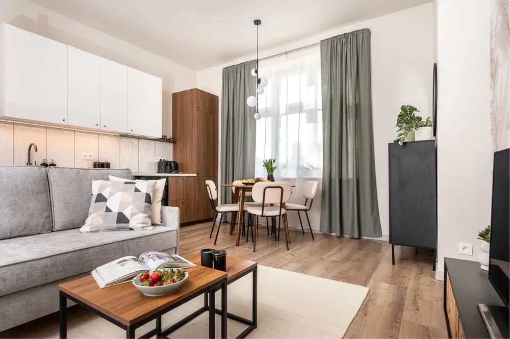 2-pokojowe mieszkanie Bez prowizji Centrum Krakowa - 1/8