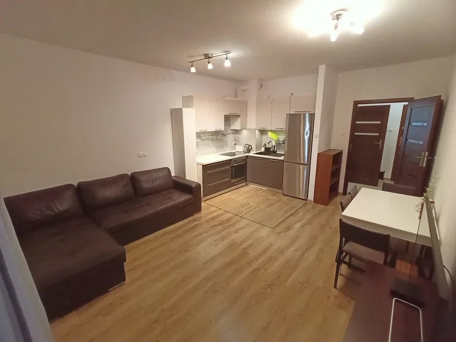 Mieszkanie do wynajęcia 45m2, dwa pokoje, garderoba, schowek, garaż - 1/8