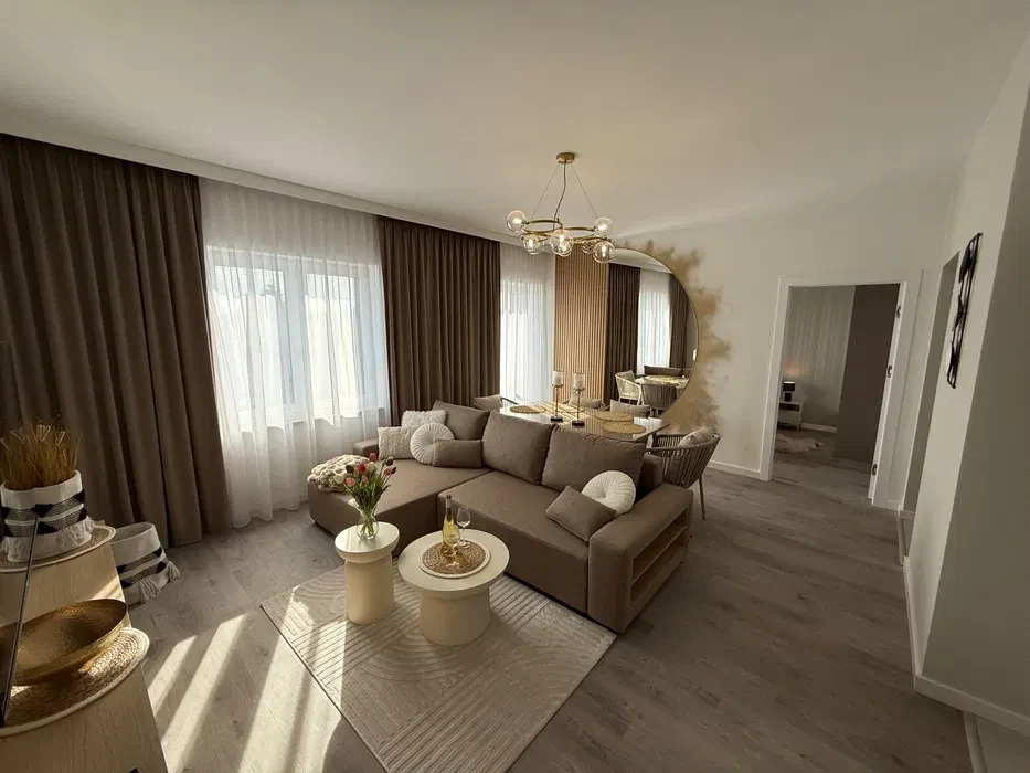 Nowy apartament na Czyżkówku w Rezydencji,urządzony o pow. 54m2, 2 pok.miejsce postojowe,teren ogrodzony. - 1/8